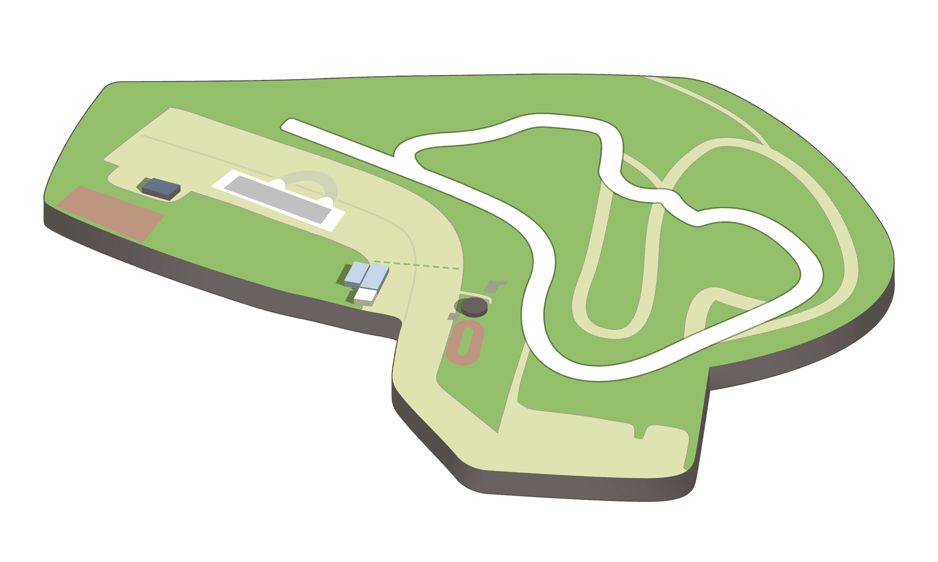 Mapa obiektu szkoleniowo-sportowego